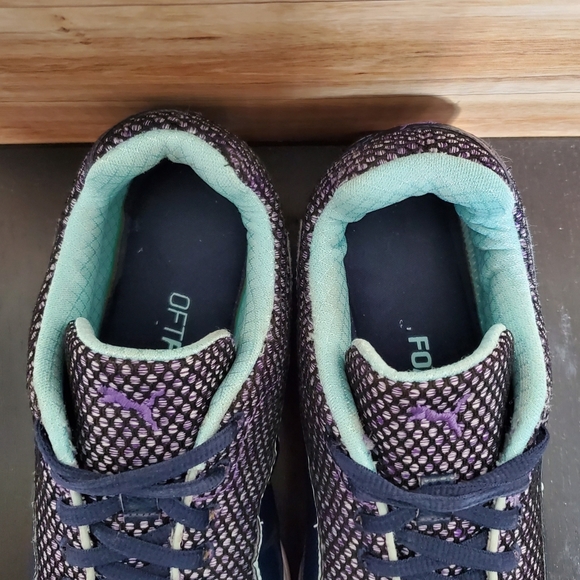 Puma Burst Tech Crosstrainer Royal Purple Blue Sneakers Women's Size 8 - Picture 5 of 10